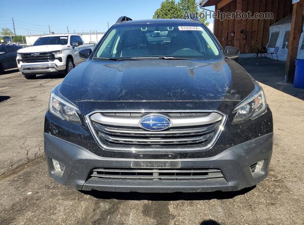 4S4BTADC8M3126083 2021 SUBARU OUTBACK Black წინა ხედი