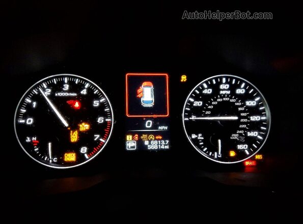 4S4BTADC8R3245923 2024 SUBARU OUTBACK White ხელსაწყოთა პანელის ხედი
