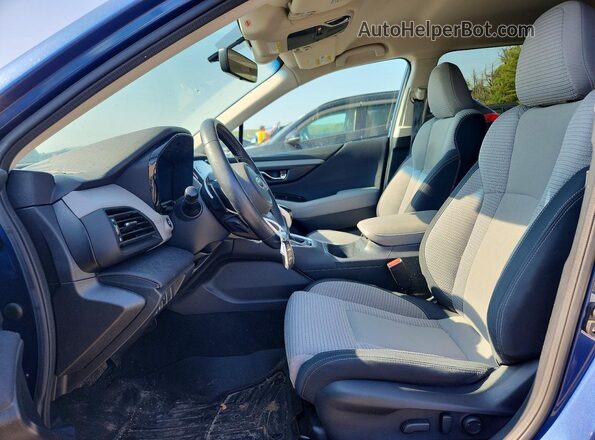 4S4BTADC9M3100995 2021 SUBARU OUTBACK Синий Вид салона спереди