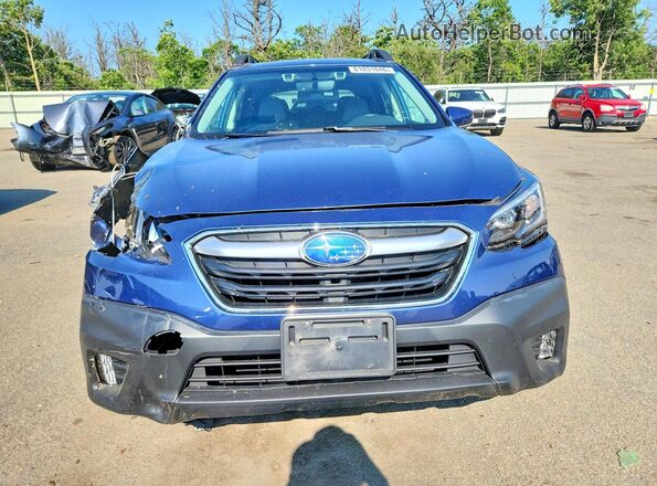 4S4BTADC9M3100995 2021 SUBARU OUTBACK Синий Вид спереди
