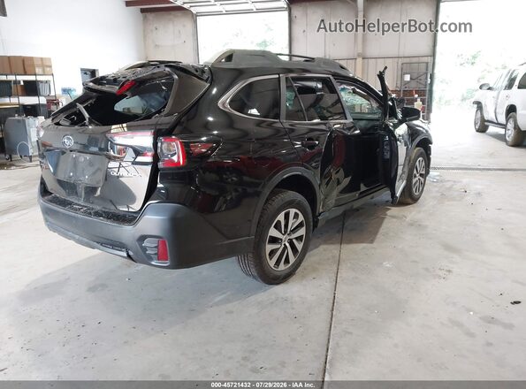 4S4BTADC9M3206427 2021 SUBARU OUTBACK Black Հետևի աջ