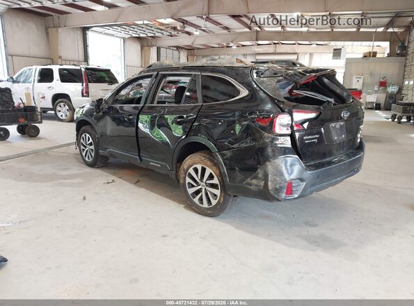 4S4BTADC9M3206427 2021 SUBARU OUTBACK Black Հետևի ձախ