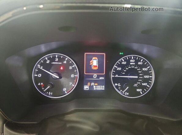 4S4BTADC9R3241153 2024 SUBARU OUTBACK Black Widok zestawu wskaźników
