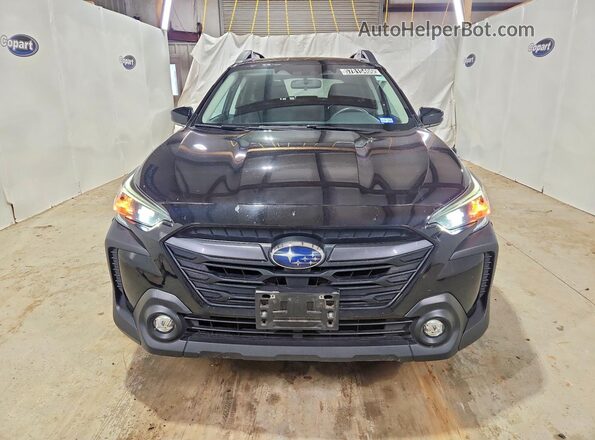 4S4BTADC9R3241153 2024 SUBARU OUTBACK Black Widok z przodu