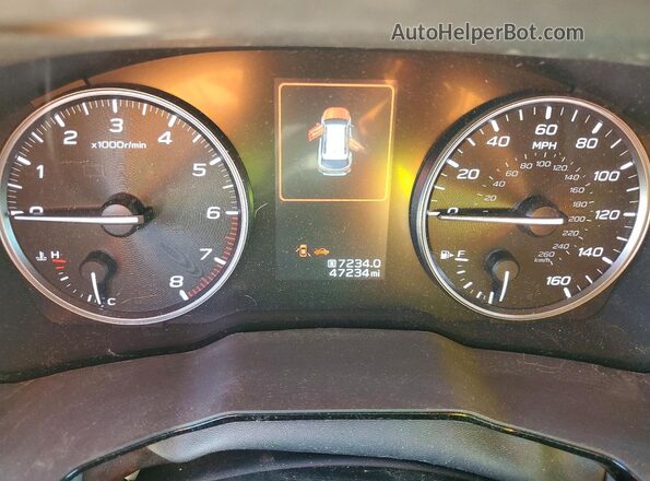 4S4BTADC9R3248572 2024 SUBARU OUTBACK Silver Instrument cluster view
