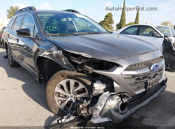 4S4BTADC9S3168517 2025 SUBARU OUTBACK Gray Դիմացի տեսք