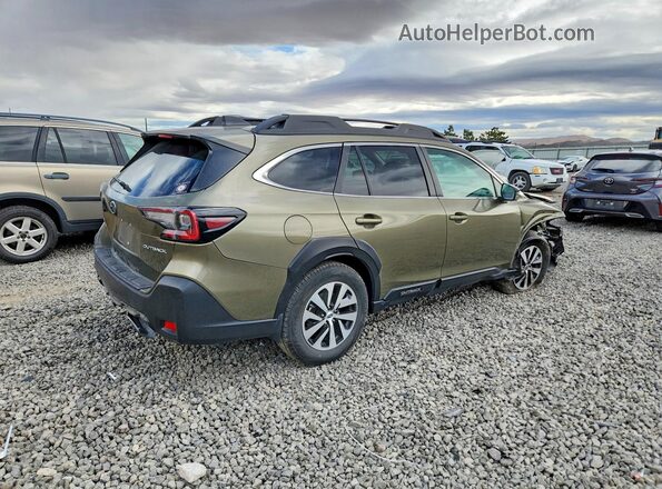 4S4BTADC9S3200009 2025 SUBARU OUTBACK Зеленый Задняя правая четверть