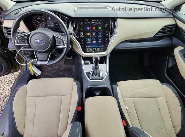 4S4BTADC9S3200009 2025 SUBARU OUTBACK Зеленый Вид панели приборов