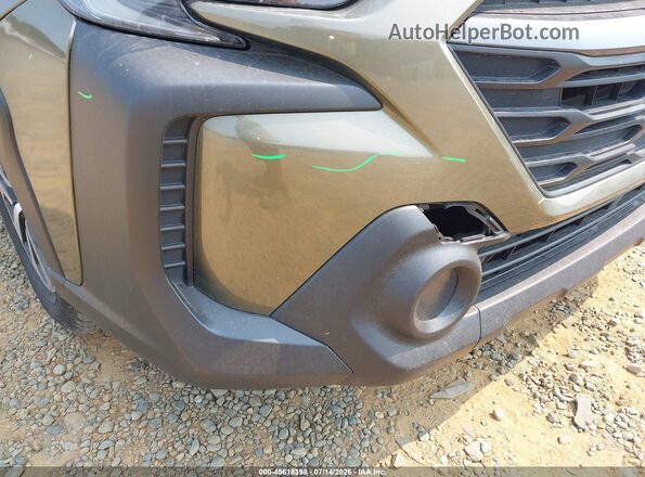 4S4BTADC9S3206246 2025 SUBARU OUTBACK Green წინა ხედი