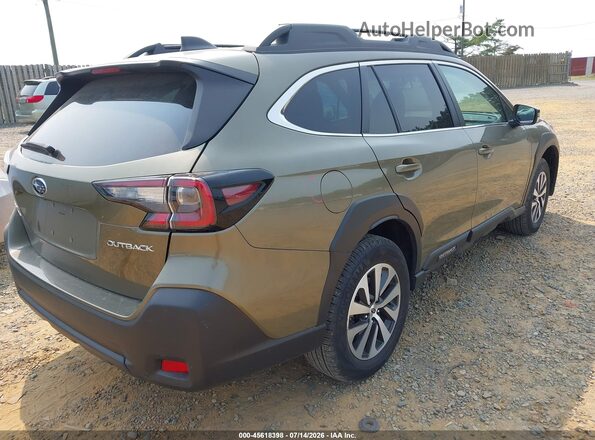 4S4BTADC9S3206246 2025 SUBARU OUTBACK Green უკანა მარჯვენა