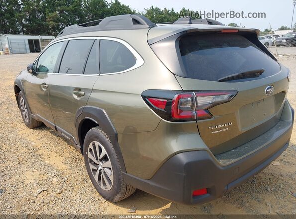 4S4BTADC9S3206246 2025 SUBARU OUTBACK Green უკანა მარცხენა
