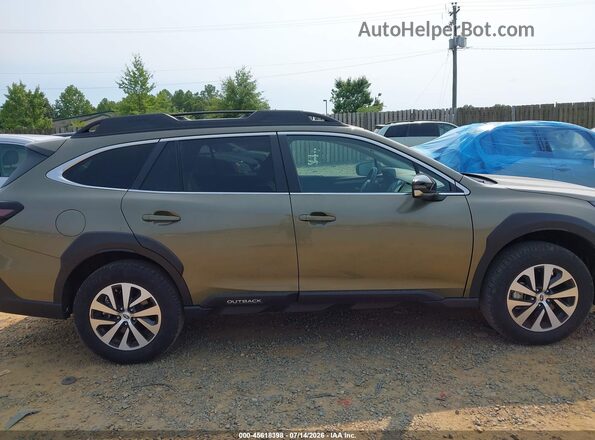 4S4BTADC9S3206246 2025 SUBARU OUTBACK Green უკანა სალონის ხედი