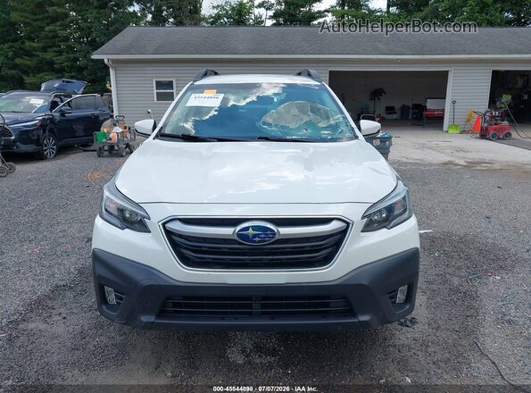 4S4BTADCXM3116705 2021 SUBARU OUTBACK White Instrument cluster view