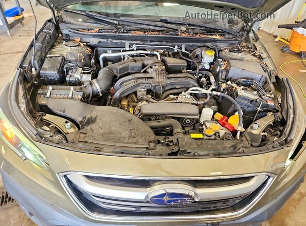 4S4BTAEC0L3155090 2020 SUBARU OUTBACK Gray Widok komory silnika