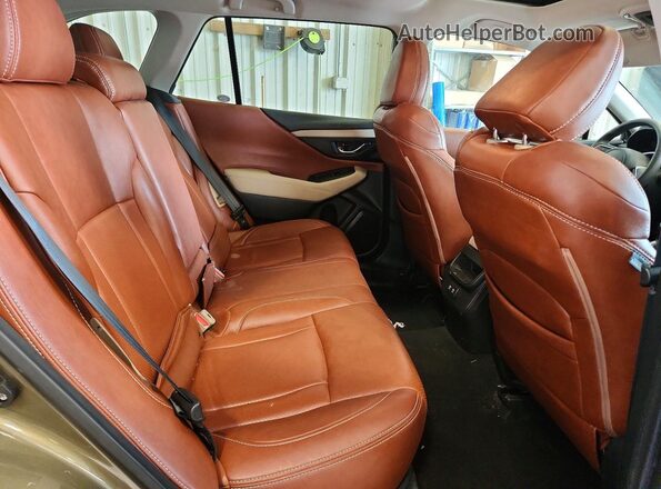4S4BTAEC0L3155090 2020 SUBARU OUTBACK Gray Widok wnętrza z tyłu