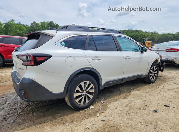 4S4BTAEC1L3156653 2020 SUBARU OUTBACK White Задня права чверть