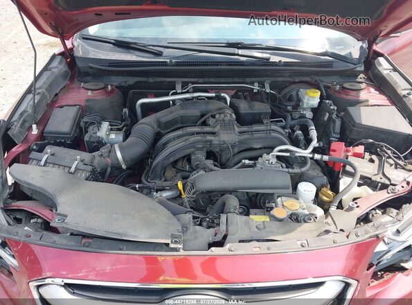 4S4BTAEC2L3160033 2020 SUBARU OUTBACK Red Vista trasera