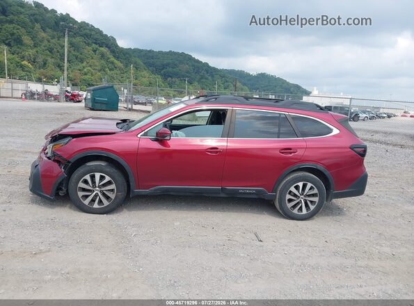 4S4BTAEC2L3160033 2020 SUBARU OUTBACK Red 