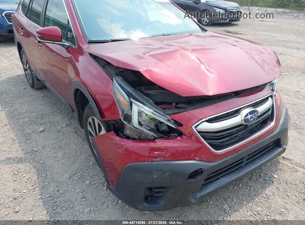 4S4BTAEC2L3160033 2020 SUBARU OUTBACK Red 