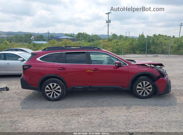 4S4BTAEC2L3160033 2020 SUBARU OUTBACK Red Vista interior de 360 grados