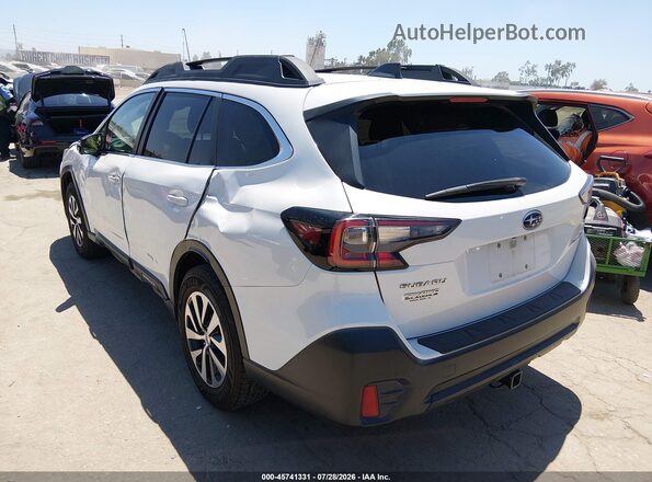 4S4BTAEC3L3217341 2020 SUBARU OUTBACK White Задня ліва чверть