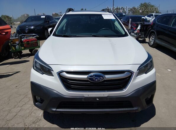4S4BTAEC3L3217341 2020 SUBARU OUTBACK White Вид щитка приладів