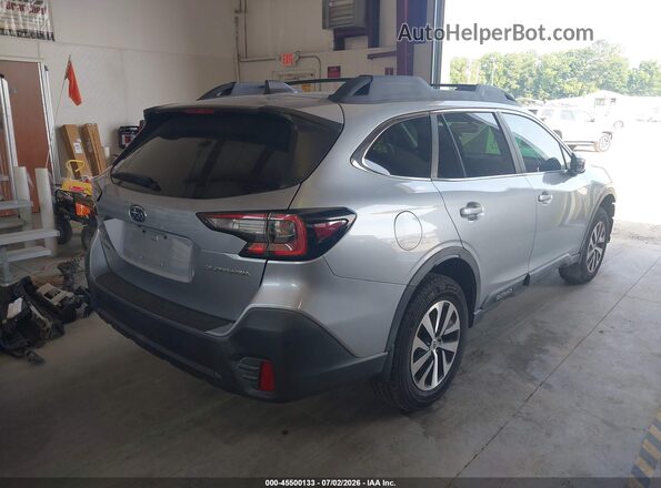 4S4BTAEC4L3119709 2020 SUBARU OUTBACK Silver Trasero derecho