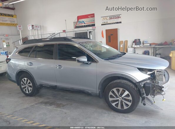 4S4BTAEC4L3119709 2020 SUBARU OUTBACK Silver Vista interior de 360 grados