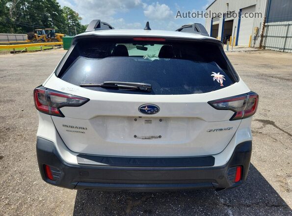 4S4BTAEC4L3123503 2020 SUBARU OUTBACK White უკანა ხედი