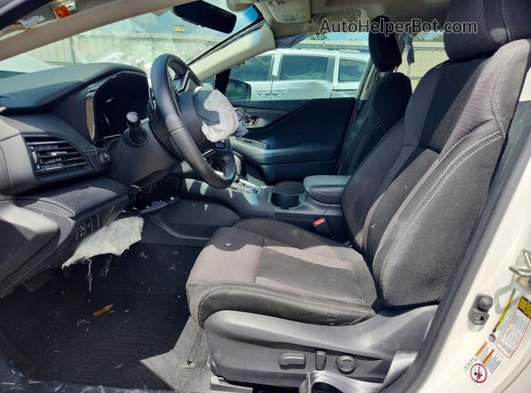 4S4BTAEC4L3123503 2020 SUBARU OUTBACK White წინა სალონის ხედი
