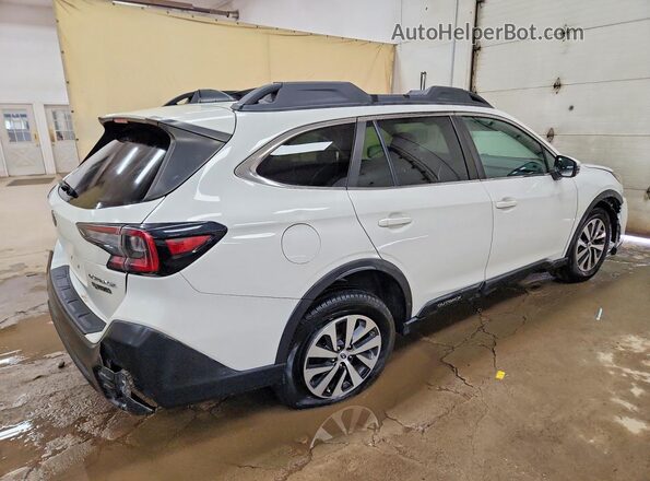 4S4BTAEC6L3178907 2020 SUBARU OUTBACK White Задня права чверть