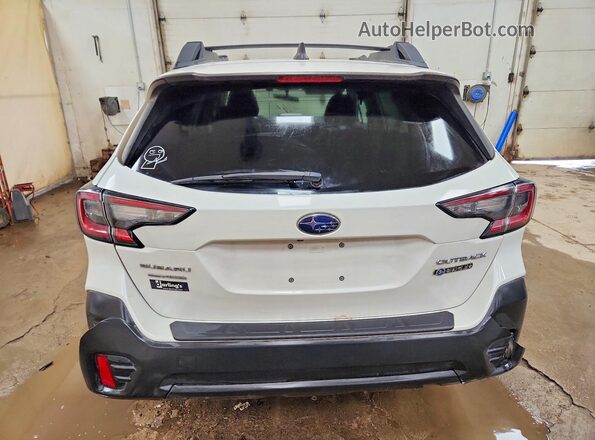 4S4BTAEC6L3178907 2020 SUBARU OUTBACK White Вид ззаду