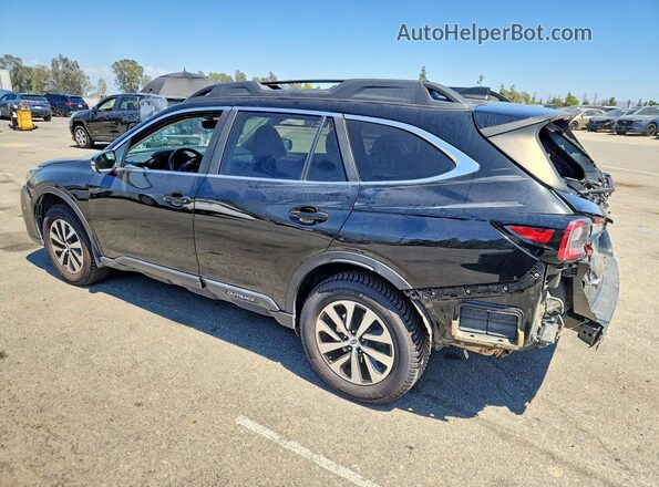 4S4BTAEC8L3257298 2020 SUBARU OUTBACK Black Tył lewy