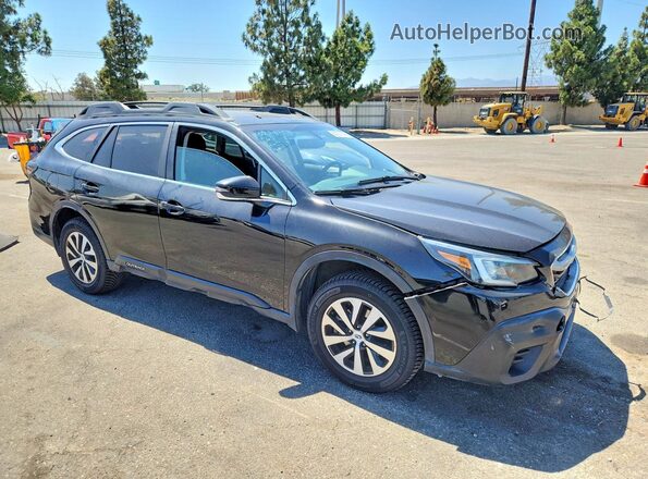 4S4BTAEC8L3257298 2020 SUBARU OUTBACK Black Przód prawy