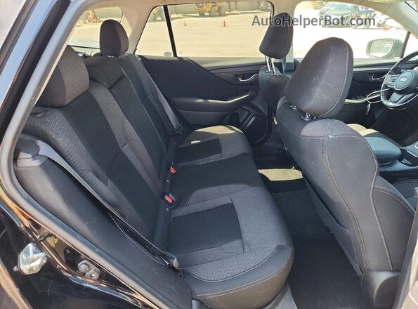 4S4BTAEC8L3257298 2020 SUBARU OUTBACK Black Widok tylnych siedzeń