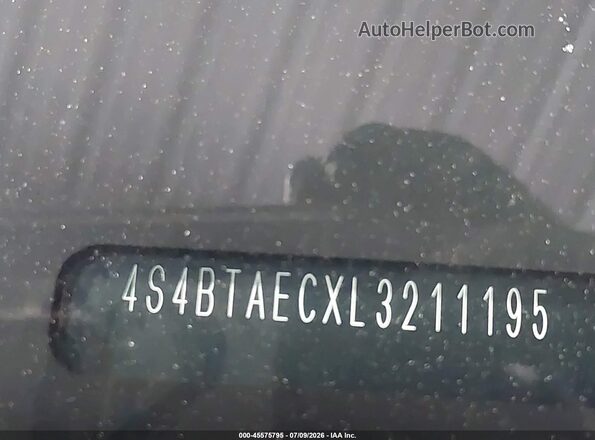 4S4BTAECXL3211195 2020 SUBARU OUTBACK Light Blue Widok komory silnika