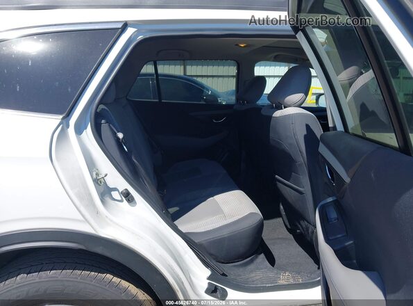 4S4BTAECXL3258100 2020 SUBARU OUTBACK White Vista de la etiqueta del VIN