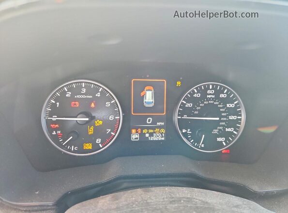 4S4BTAFC0S3106193 2025 SUBARU OUTBACK White Սարքավորումների վահանակի տեսք