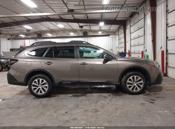 4S4BTAFC1M3159911 2021 SUBARU OUTBACK Tan უკანა სალონის ხედი