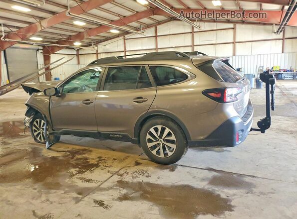 4S4BTAFC1M3162940 2021 SUBARU OUTBACK Желто-коричневый Задняя левая четверть