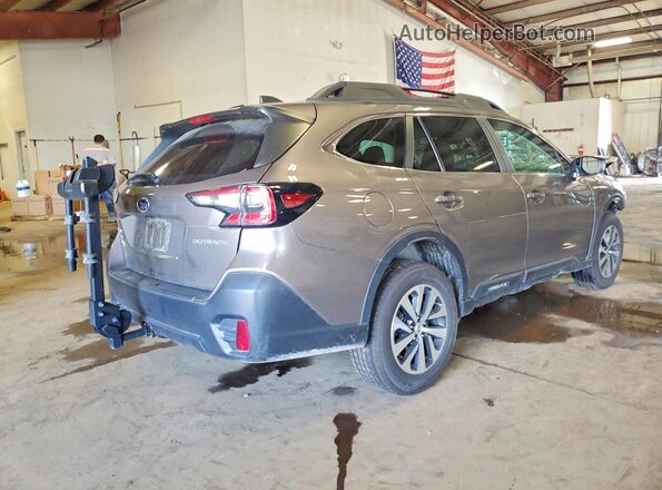 4S4BTAFC1M3162940 2021 SUBARU OUTBACK Желто-коричневый Задняя правая четверть