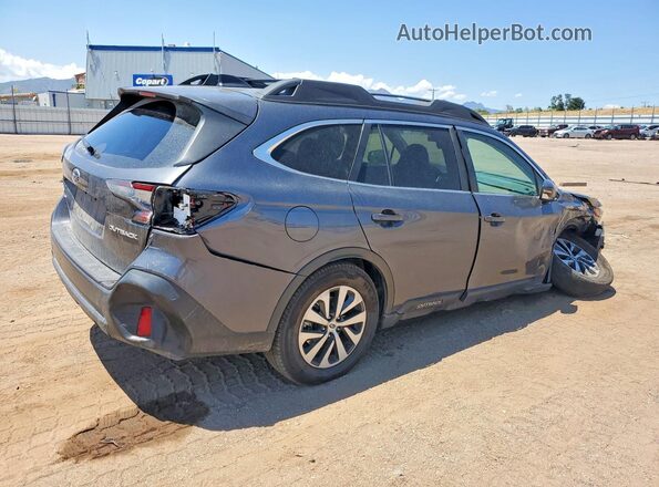 4S4BTAFC1N3237010 2022 SUBARU OUTBACK Charcoal Trasero derecho