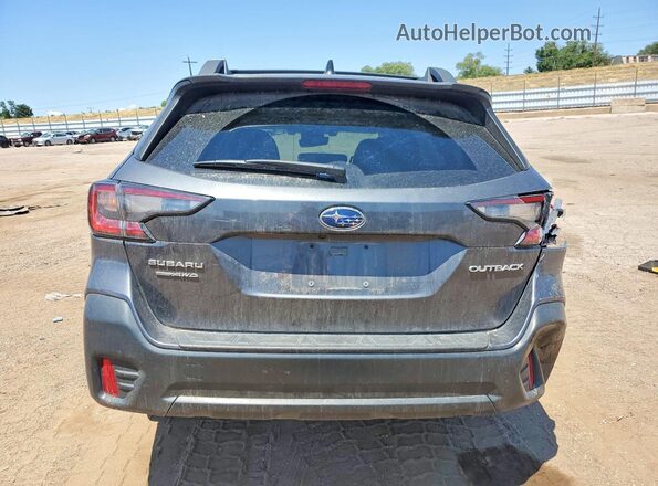 4S4BTAFC1N3237010 2022 SUBARU OUTBACK Charcoal Vista trasera