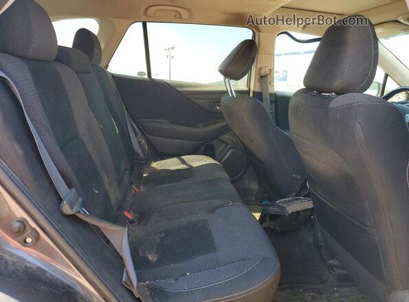 4S4BTAFC1N3237010 2022 SUBARU OUTBACK Charcoal Vista interior trasera