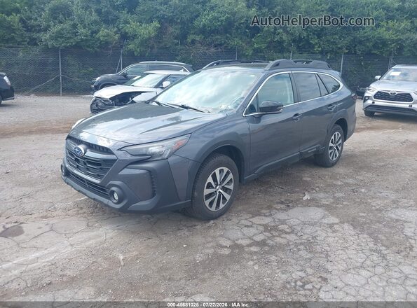 4S4BTAFC1R3224571 2024 SUBARU OUTBACK Gray Առջևի ձախ երեք քառորդ տեսարան