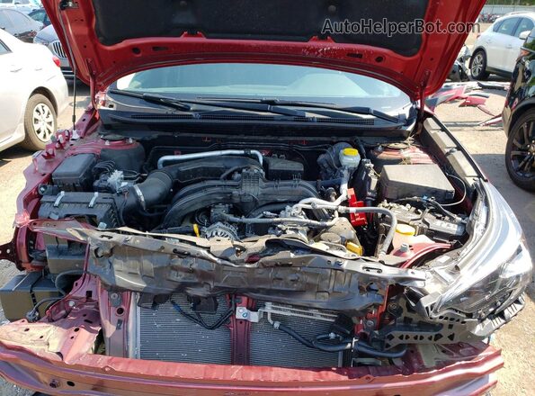 4S4BTAFC1R3264407 2024 SUBARU OUTBACK Burgundy Вид підкапотного простору