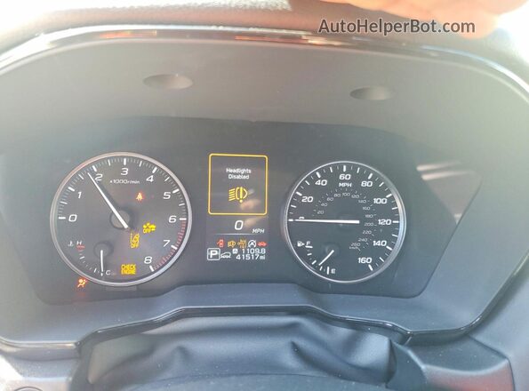 4S4BTAFC1R3271423 2024 SUBARU OUTBACK Green Widok zestawu wskaźników
