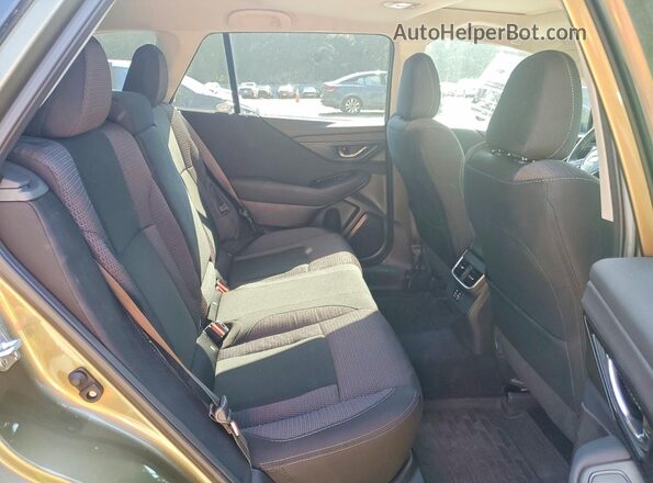 4S4BTAFC1R3271423 2024 SUBARU OUTBACK Green Widok tylnych siedzeń