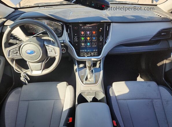 4S4BTAFC1S3211745 2025 SUBARU OUTBACK Blue Dashboard view