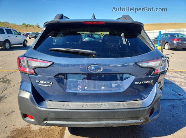 4S4BTAFC1S3211745 2025 SUBARU OUTBACK Blue Rear view